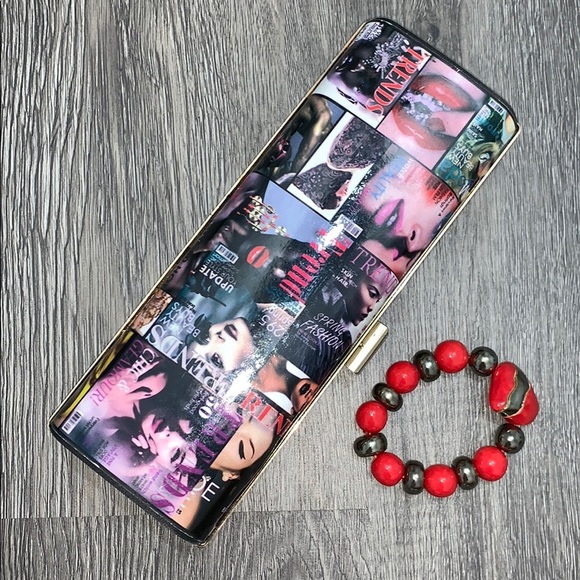 Ruby clutch - Picture 1 of 8